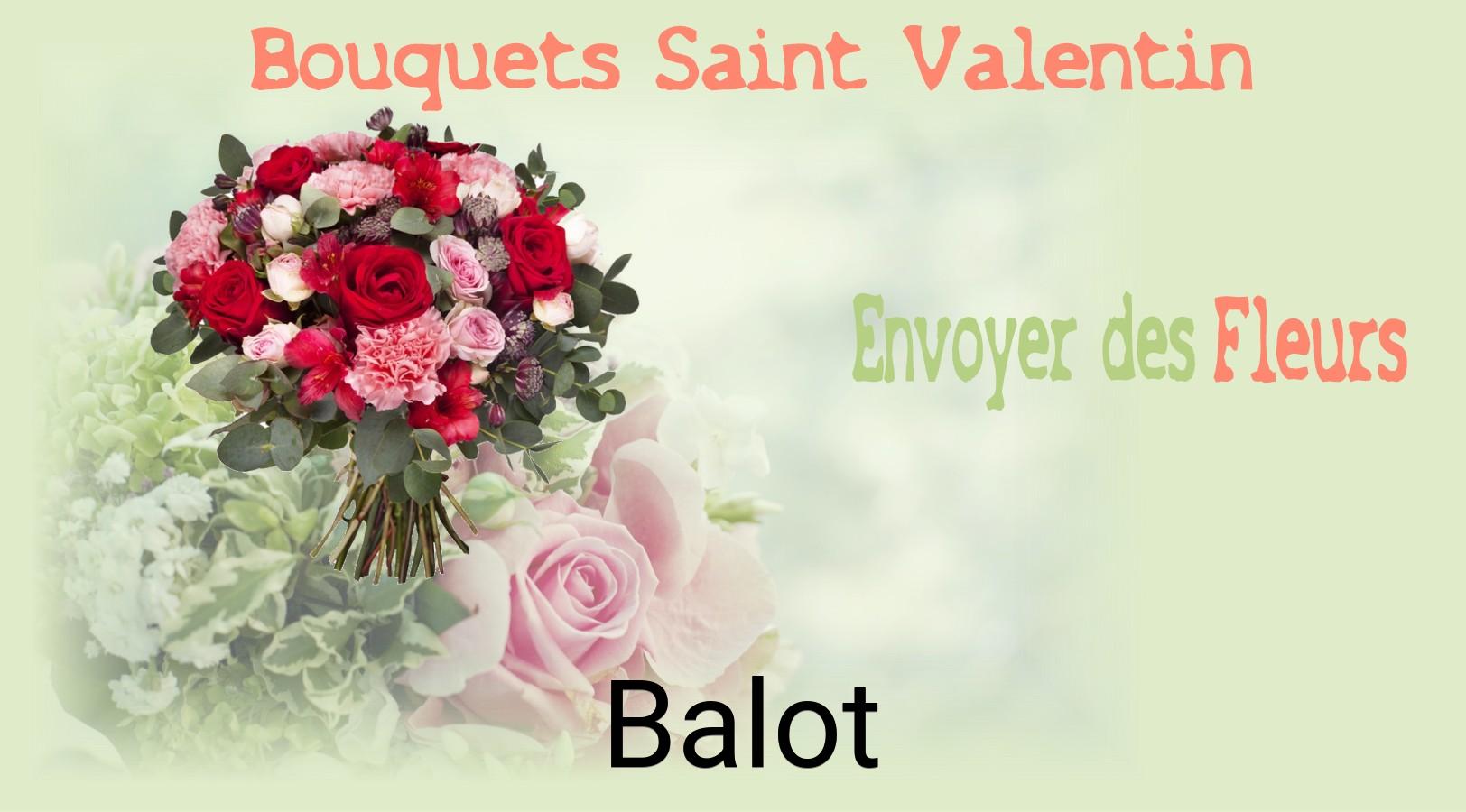 Roses de Saint-Valentin livrées à Balot